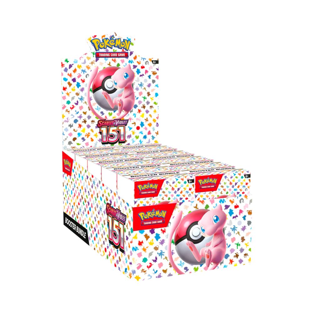 Pokémon TCG Scarlet & Violet 151 6-Booster Bundle Display 10x