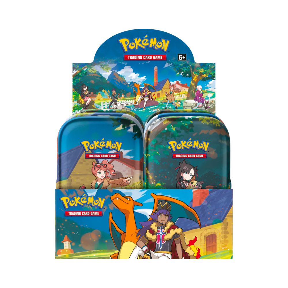 Pokémon TCG Crown Zenith mini tin display 10x