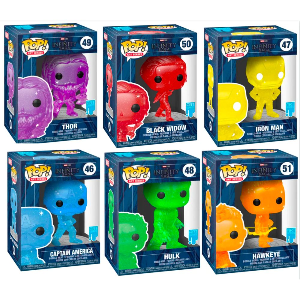 Funko Pop! Infinity Sage - Art Series 6x